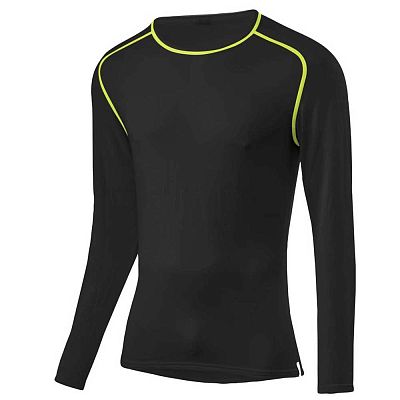 Превью  Термофутболка LOEFFLER Warm M Black/Lime